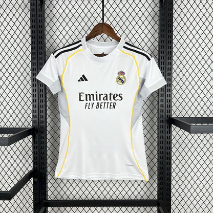 Camiseta Real Madrid Local 25/26 - Mujer