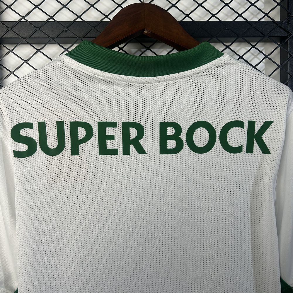 Camiseta Sporting Tercera Blanca 25/26 - Versión Fan