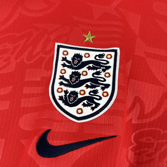 Camiseta Inglaterra Visita Mundial 2026 - Manga Larga