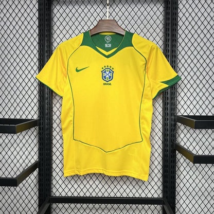 Camiseta Retro Brasil Local 2004