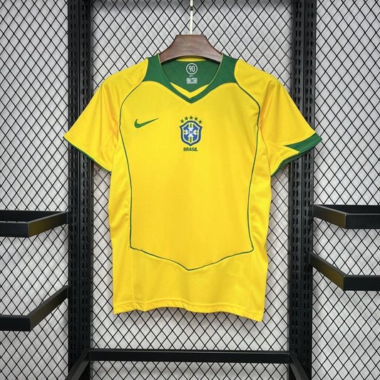Camiseta Retro Brasil Local 2004