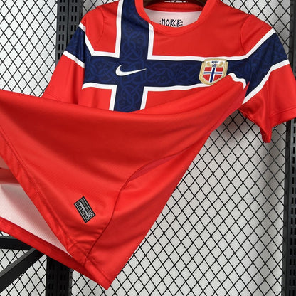 Camiseta Noruega Local Mundial 2026 - Versión Fan