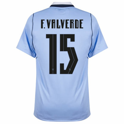 Camiseta Uruguay Local Mundial 2026 - Versión Fan