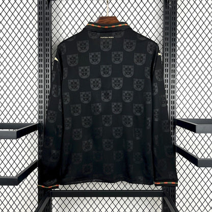 Camiseta Portugal Pantera Negra - Manga Larga