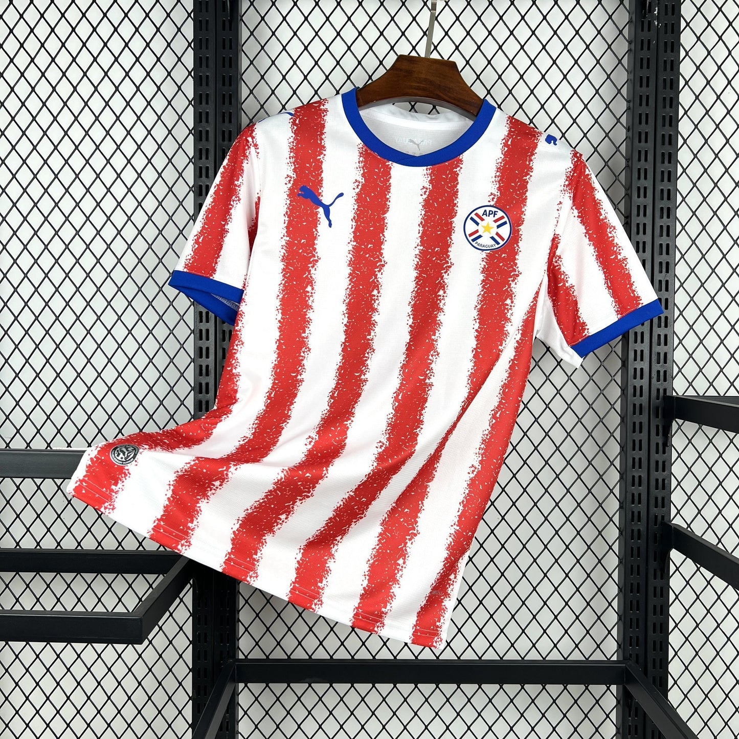 Camiseta Paraguay Local Mundial 2026 - Versión Fan