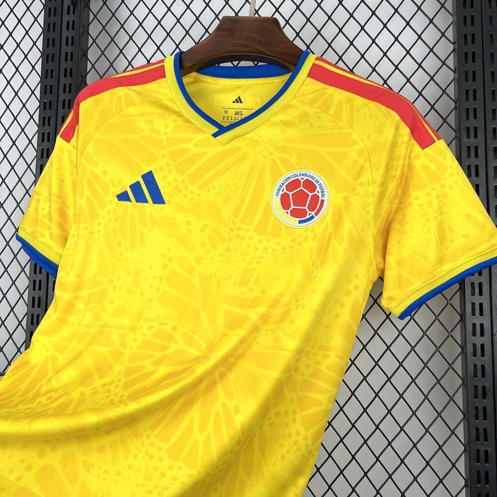 Camiseta Colombia Local Mundial 2026 - Versión Fan