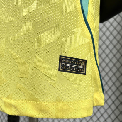 Camiseta Brasil Local Mundial 2026 - Versión Jugador