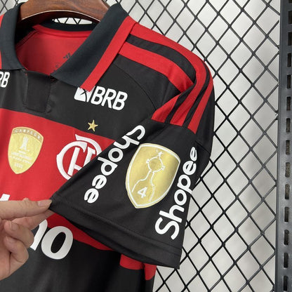 Camiseta Flamengo Local 2026 (Full estampados) - Versión Fan