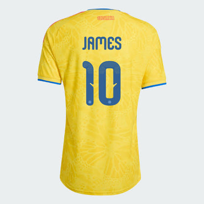 Camiseta Colombia Local Mundial 2026 - Versión Fan