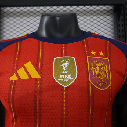 Camiseta España Local Mundial 2026 - Versión Jugador