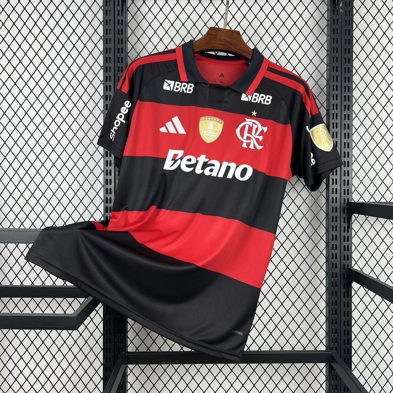 Camiseta Flamengo Local 2026 (Full estampados) - Versión Fan