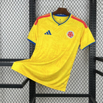 Camiseta Colombia Local Mundial 2026 - Versión Fan