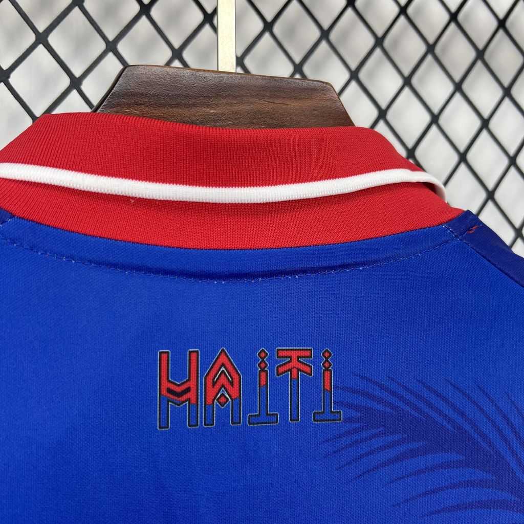 Camiseta Haití Local Mundial 2026 - Versión Fan