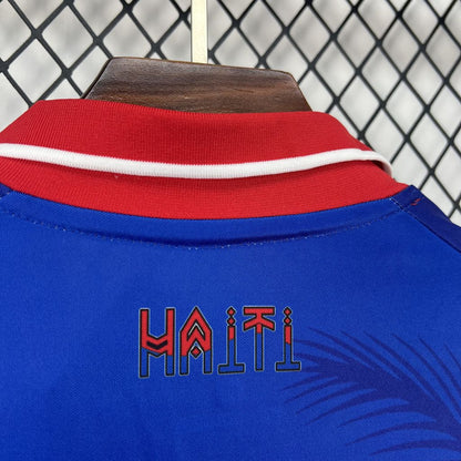 Camiseta Haití Local Mundial 2026 - Versión Fan