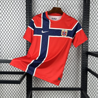 Camiseta Noruega Local Mundial 2026 - Versión Fan