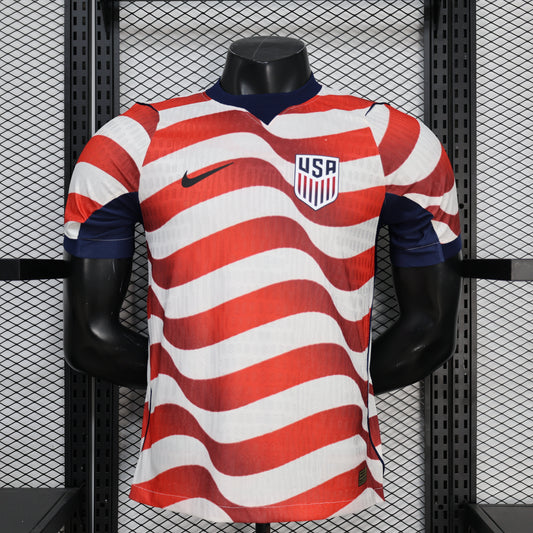 Camiseta Estados Unidos Local Mundial 2026 - Versión Jugador