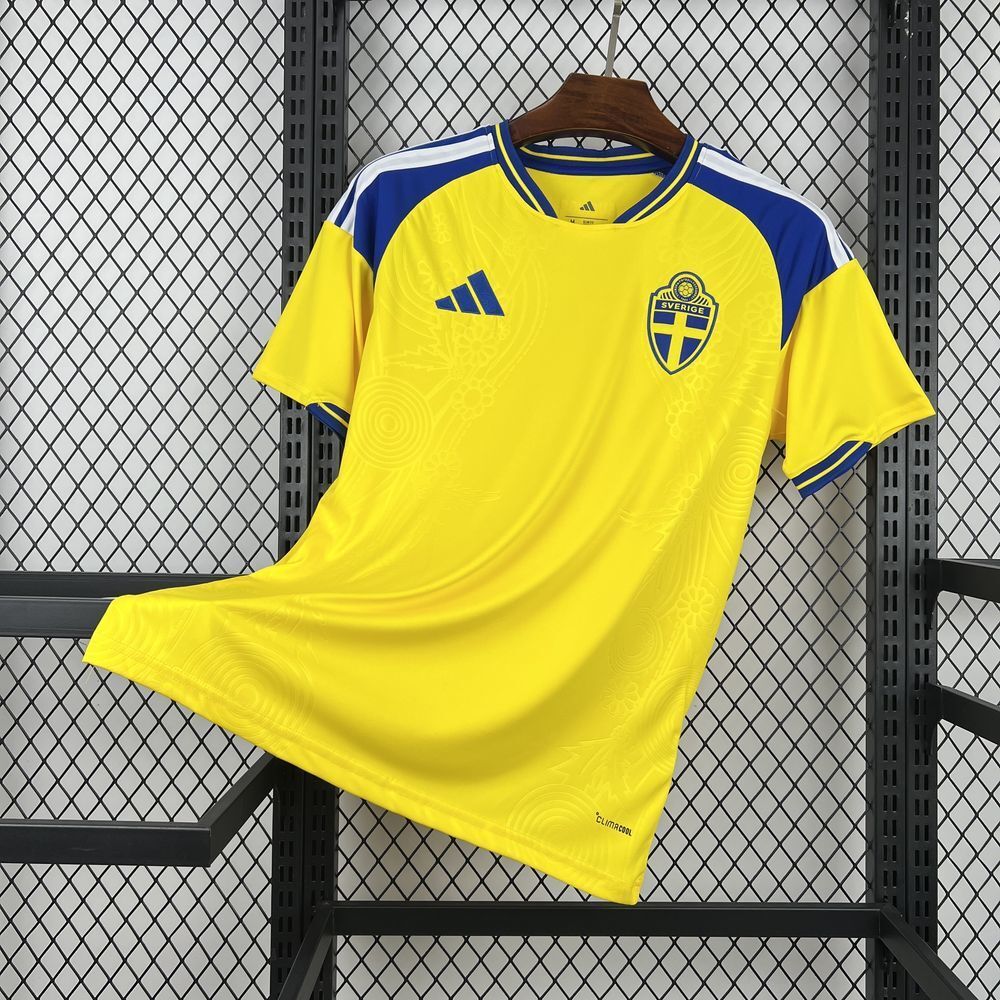 Camiseta Suecia Local Mundial 2026 - Versión Fan