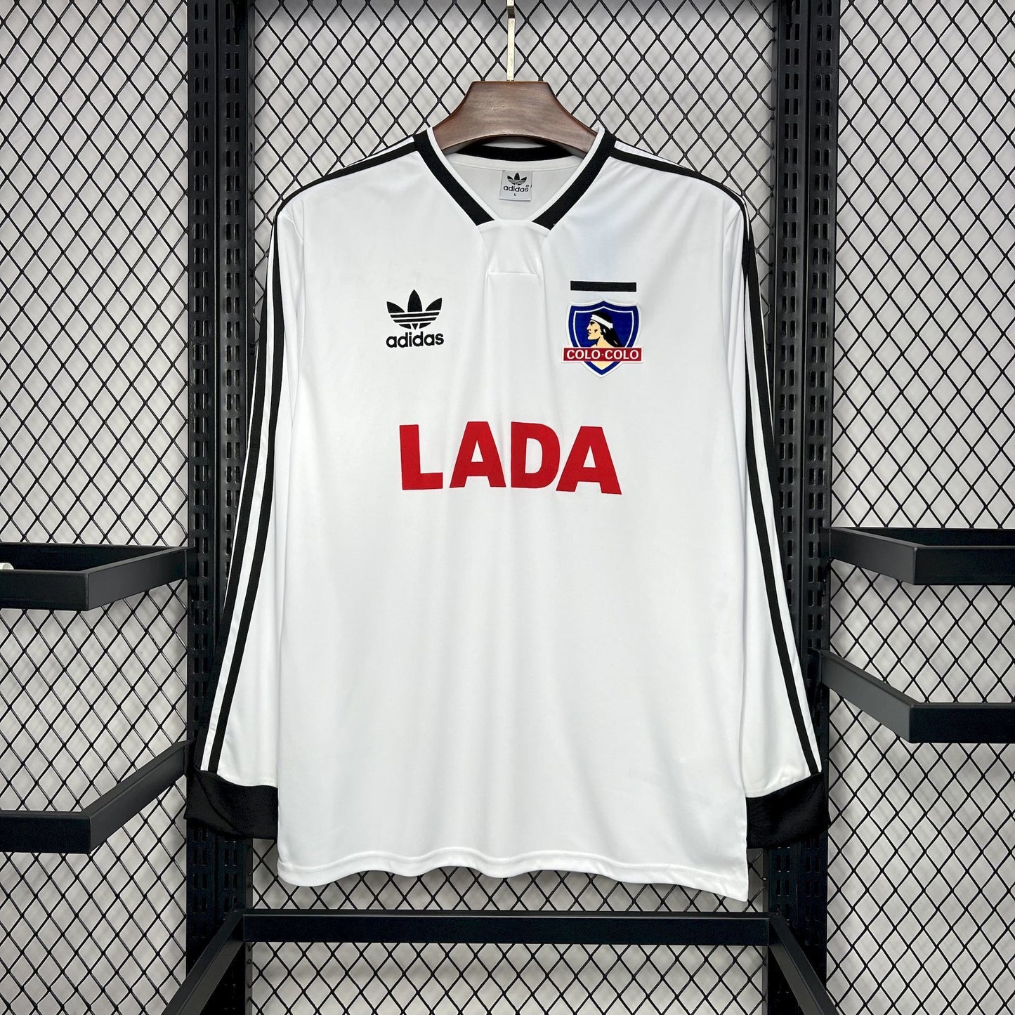 Camiseta Retro Colo Colo Local Manga Larga 1991