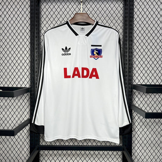 Camiseta Retro Colo Colo Local Manga Larga 1991