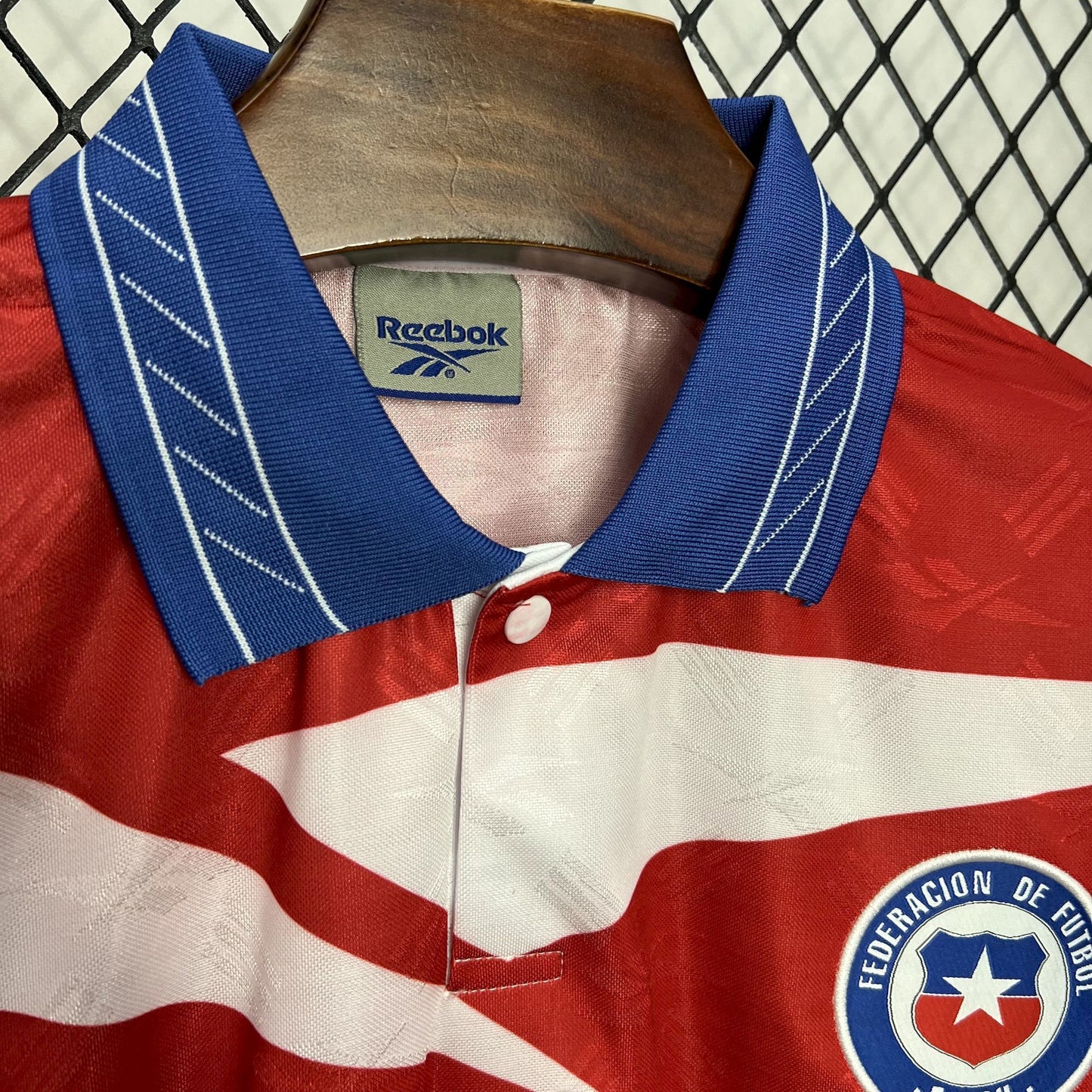 Camiseta Retro Chile Local Manga Larga 1998