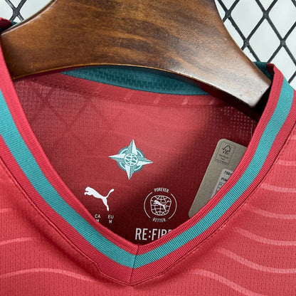 Camiseta Portugal Local Mundial 2026 - Manga Larga