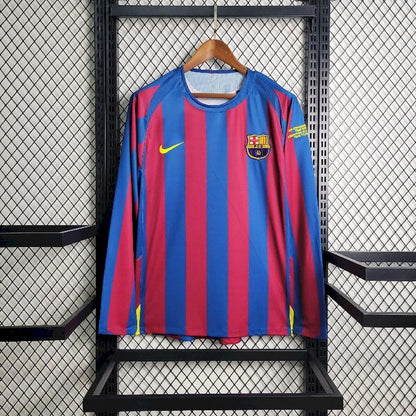 Camiseta Retro Barcelona Manga Larga 05/06