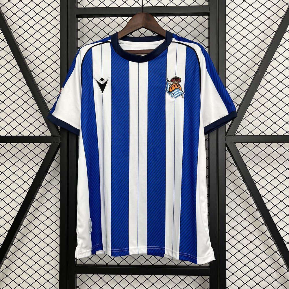 Camiseta Real Sociedad Local 25/26 - Versión Fan