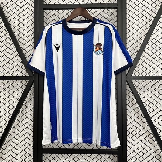 Camiseta Real Sociedad Local 25/26 - Versión Fan