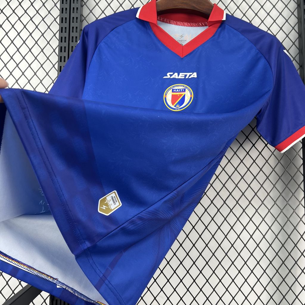 Camiseta Haití Local Mundial 2026 - Versión Fan