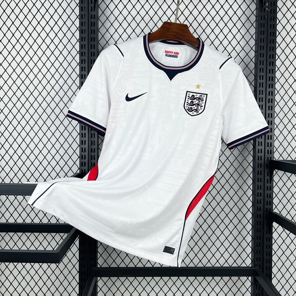 Camiseta Inglaterra Local Mundial 2026 - Versión Fan