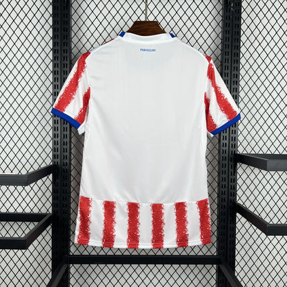 Camiseta Paraguay Local Mundial 2026 - Versión Fan