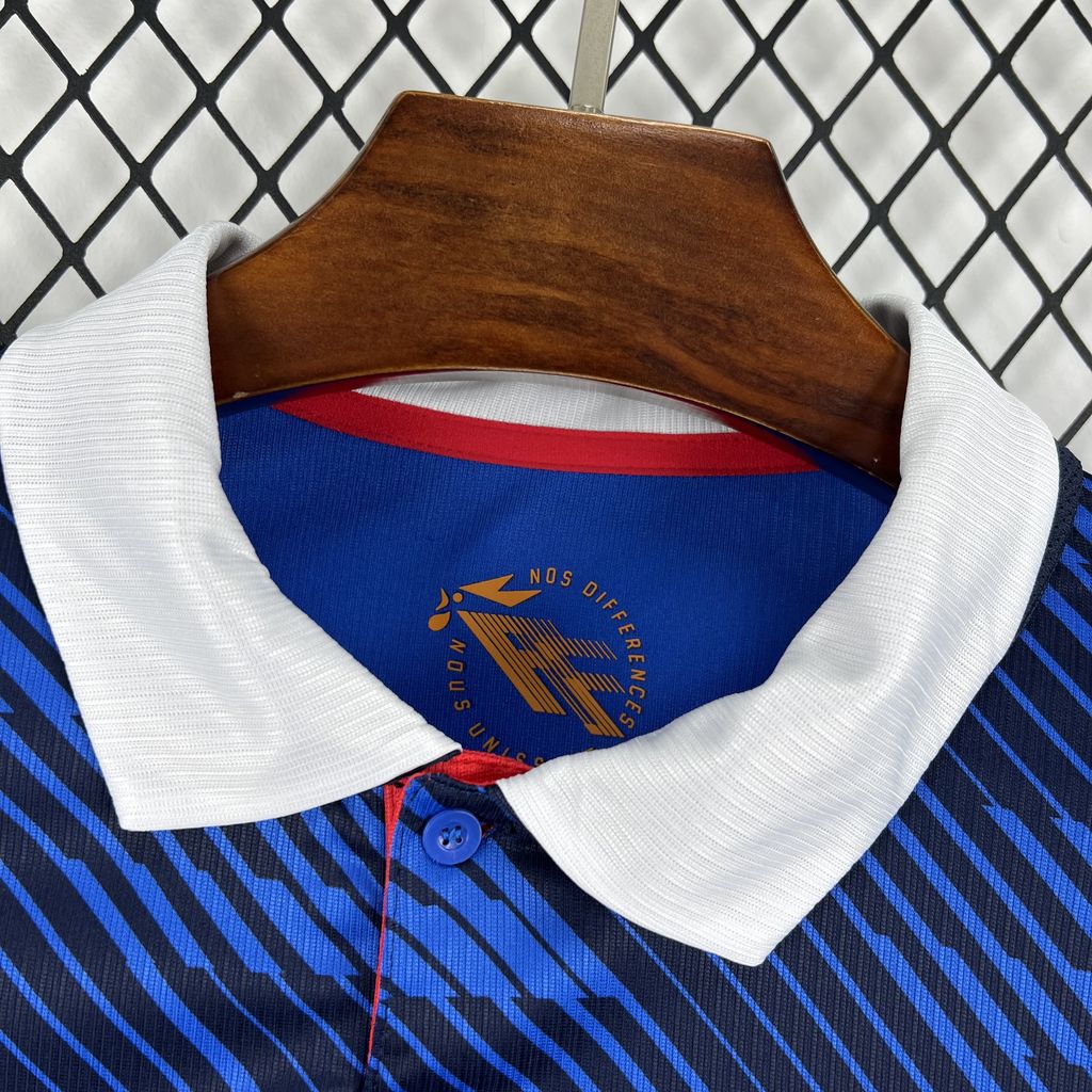 Camiseta Francia Local Mundial 2026 - Manga Larga