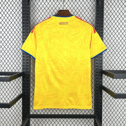 Camiseta Colombia Local Mundial 2026 - Versión Fan