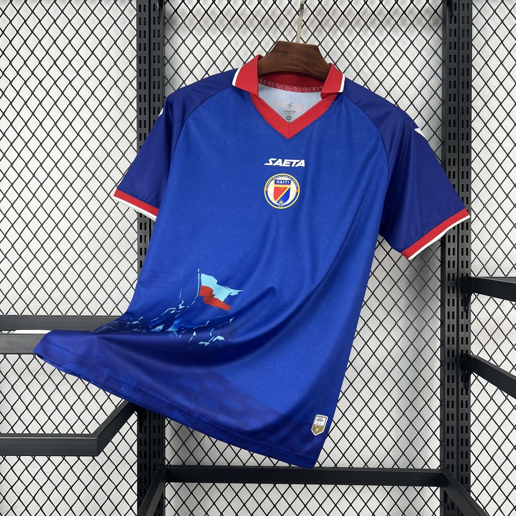 Camiseta Haití Local Mundial 2026 - Versión Fan