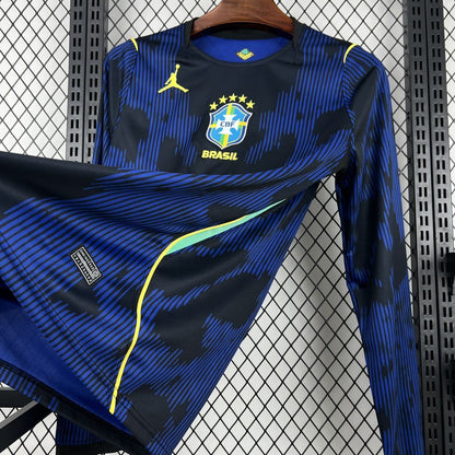 Camiseta Brasil Visita Mundial 2026 - Manga Larga
