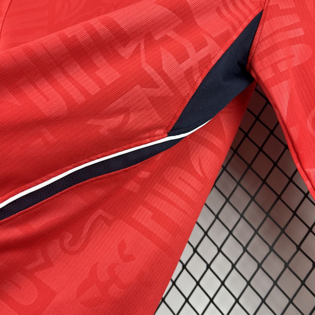 Camiseta Inglaterra Visita Mundial 2026 - Manga Larga
