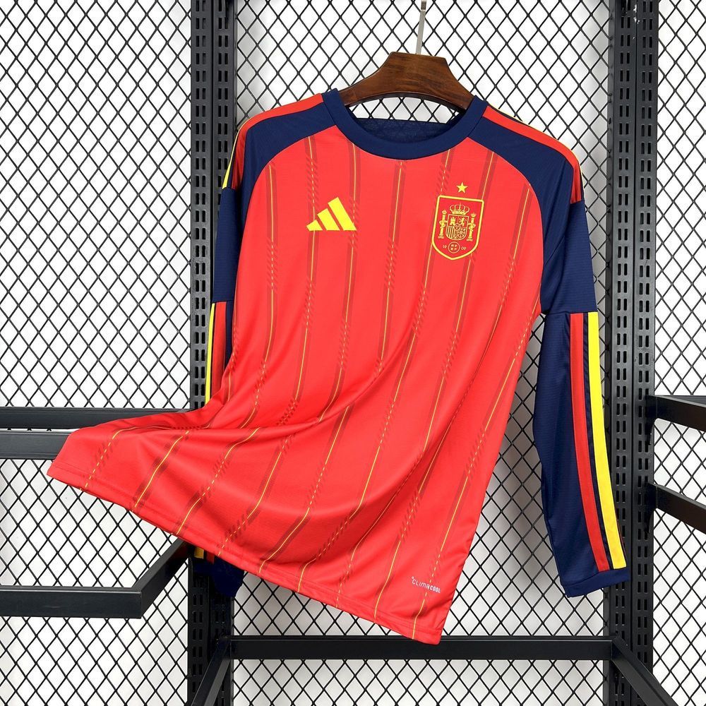 Camiseta España Local Mundial 2026 - Manga Larga