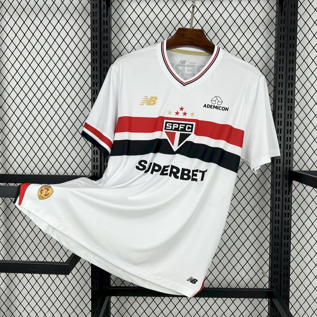 Camiseta Sao Paulo Local 25/26 - Versión Fan