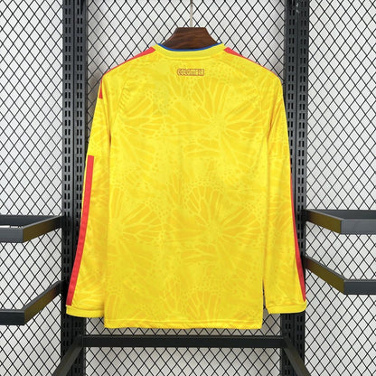 Camiseta Colombia Local Mundial 2026 - Manga Larga