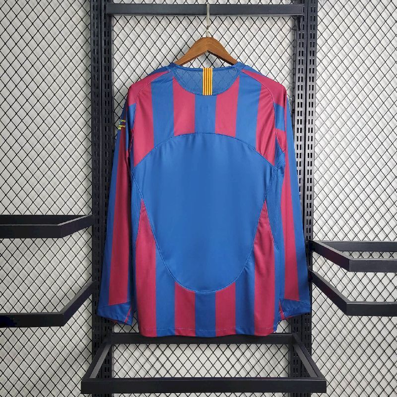 Camiseta Retro Barcelona Manga Larga 05/06