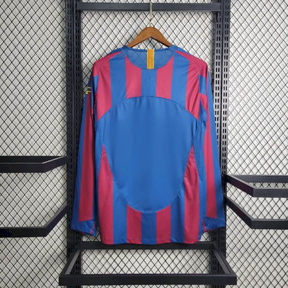 Camiseta Retro Barcelona Manga Larga 05/06