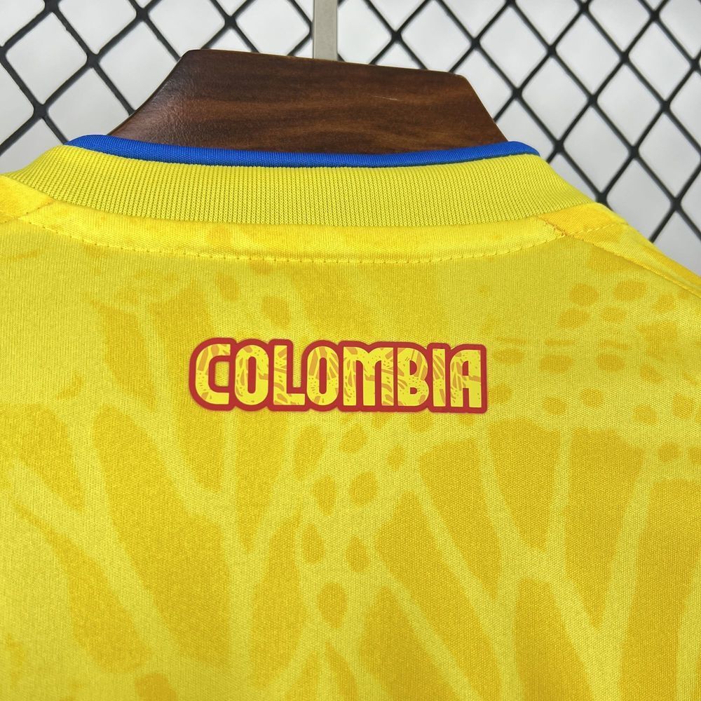 Camiseta Colombia Local Mundial 2026 - Manga Larga