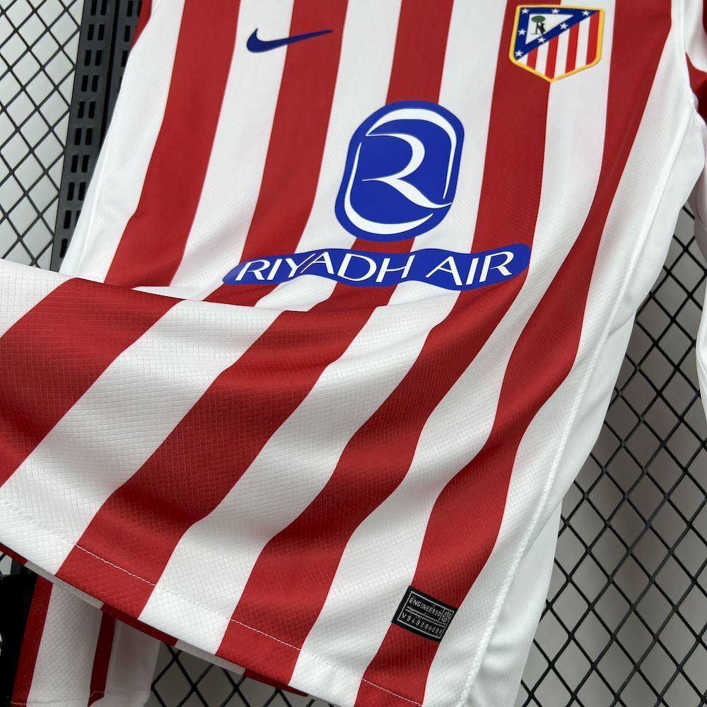 Camiseta Atlético Madrid Local 25/26- Manga Larga
