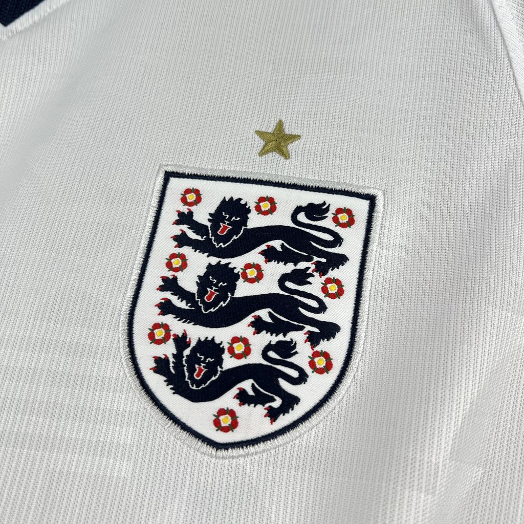 Camiseta Inglaterra Local Mundial 2026 - Manga Larga