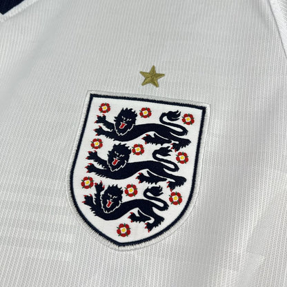 Camiseta Inglaterra Local Mundial 2026 - Manga Larga