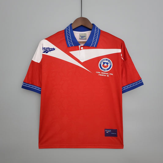 Camiseta Retro Chile Local 1998