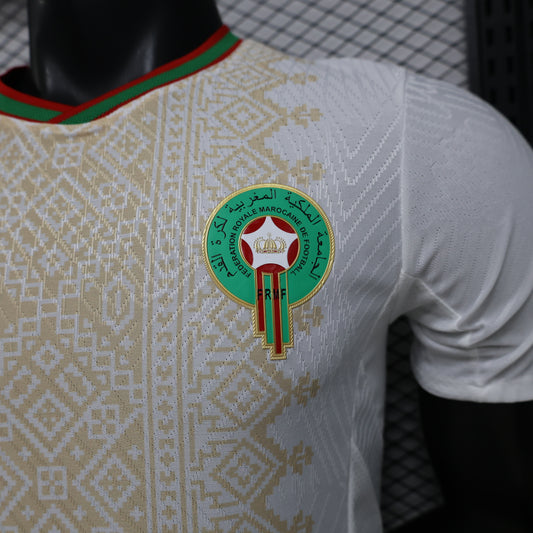 Camiseta Marruecos Visita Mundial 2026 - Versión Jugador