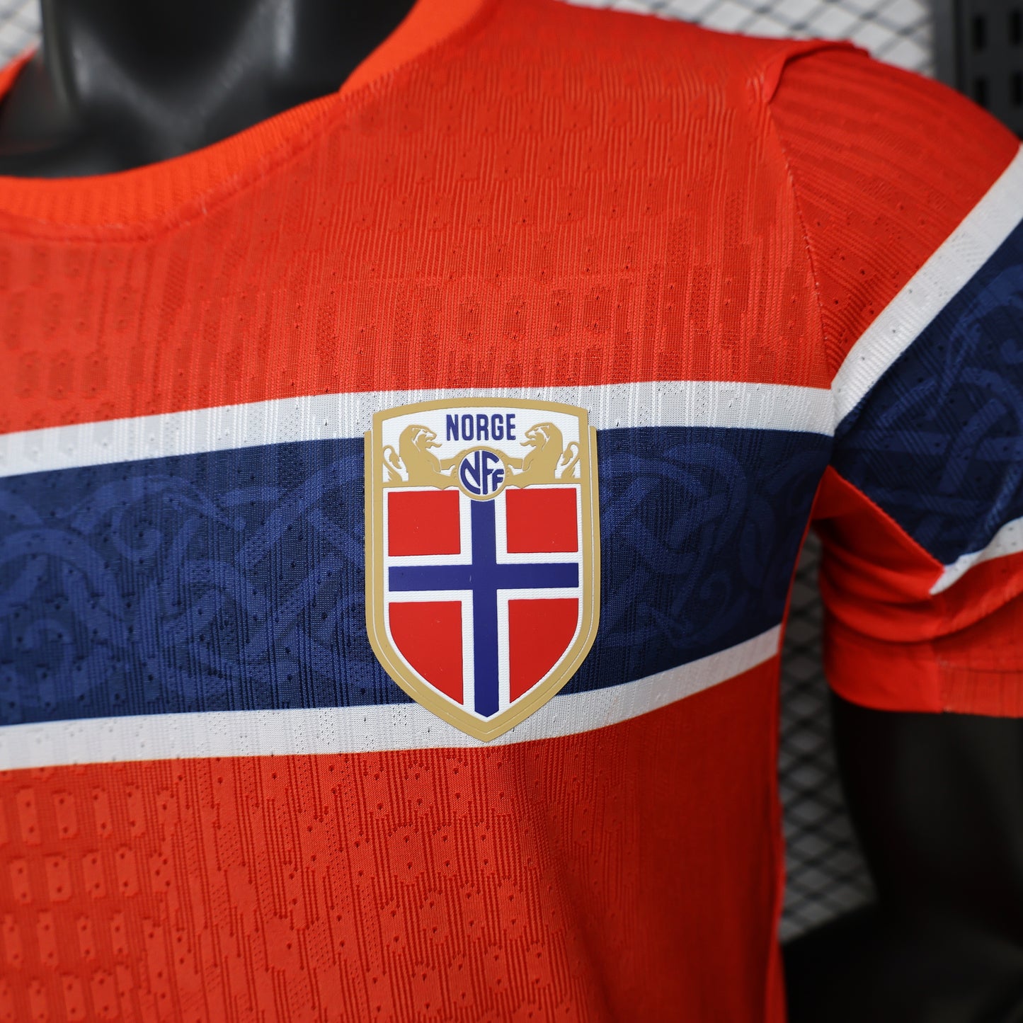 Camiseta Noruega Local Mundial 2026 - Versión Jugador
