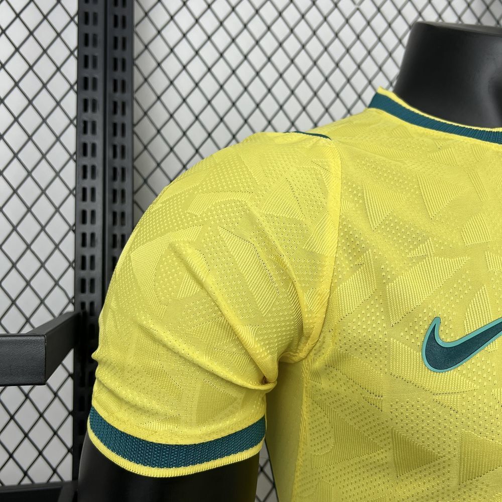 Camiseta Brasil Local Mundial 2026 - Versión Jugador