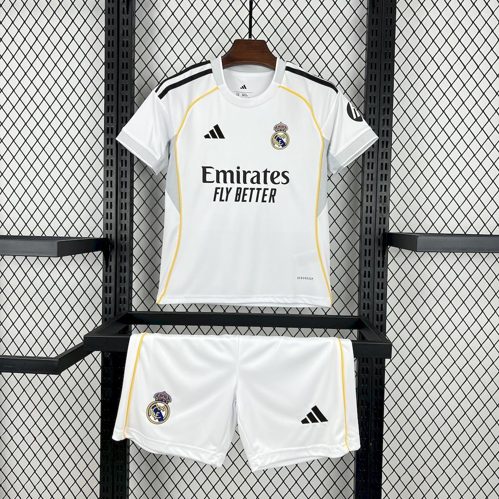 Kit Niño Real Madrid Local 25/26